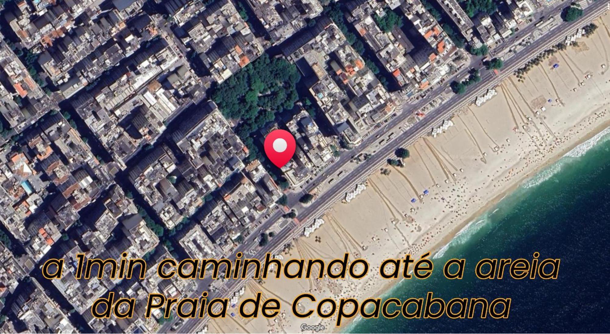 Excelente Apartamento A 1Min Da Praia De Copacabana Río de Janeiro Exterior foto
